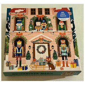 Galison Nutcracker Magic 500 Piece Puzzle Complete Holiday Christmas